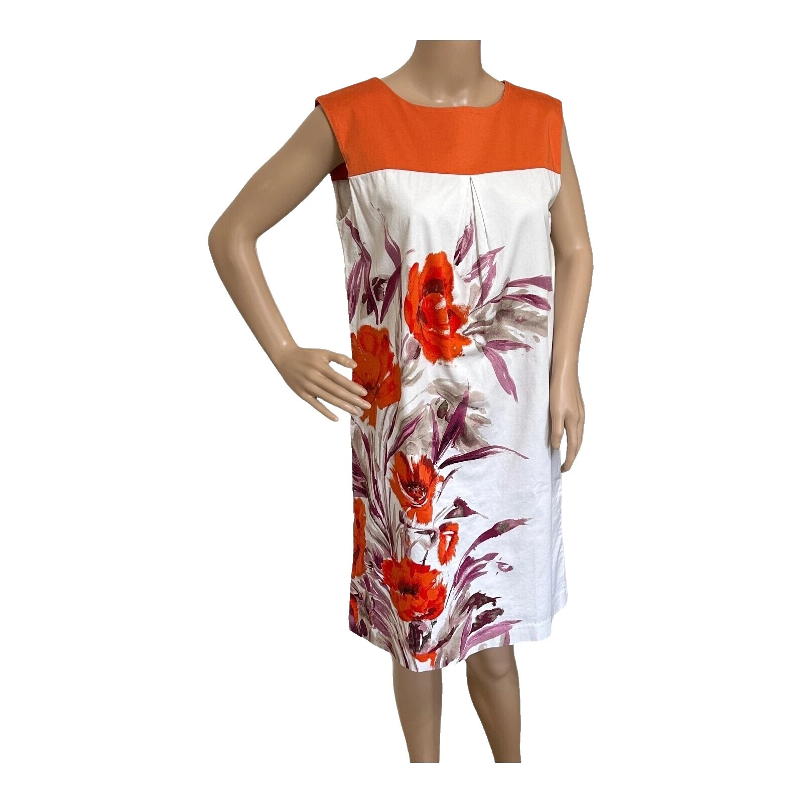 Vestidos florales Apostrophe Longitud de la rodilla para mujer