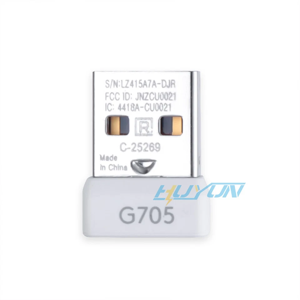 USB Dongle 2.4G Signal Receiver Adapter for Logitech G705 Wireless Gaming Mouse - Image 2 of 4