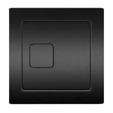 Toilet Concealed Cistern WC Toilet Push Button Chrome Finish Dual Flush Plate