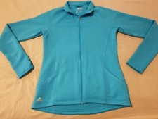 Womens adidas Jacket S Small Blue Athletic Gym Workout