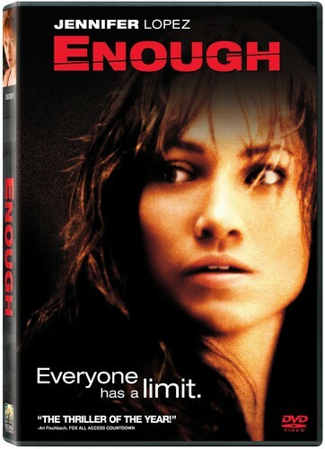 Enough 2002 DVD Thriller Jennifer Lopez Domestic Violence Survival Film