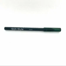 STYLI-STYLE Line&Seal 24 Twist Waterproof Eye Pencil GREEN BLACK #122 NO SEAL-CL