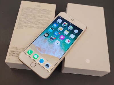 Apple iPhone 6 Plus - 16 GB - Gold - Broken Glass - For Parts As Is With Box