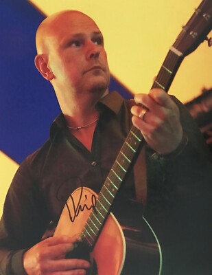 Philip Selway Radiohead Drummer The Bends Ok Computer Signed 8x10