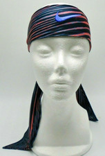 Nike Dri-Fit Printed Head Tie Bright Mango/Purple Haze Adult