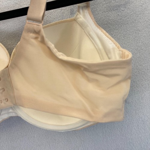 NWT Soma Geo Lace Full Coverage Bra 42DD Pale Sand Nude Beige Stunning Support - Picture 9 of 12