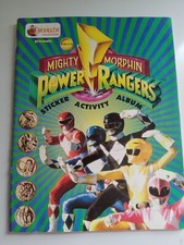 Power Rangers Sticker Activity Album Merlin Collection