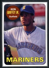 1990 Baseball Card Magazine Card #37 Ken Griffey Jr. Rare Seattle Mariners BC37