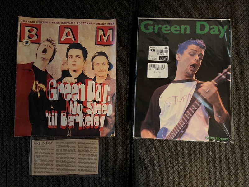 Rare Vtg Magazine Lot - BAM - No Sleep 'til Berkeley - Green Day by Kalen Rogers