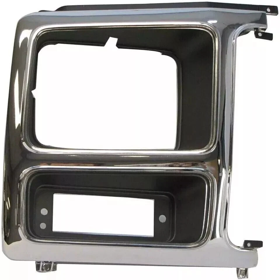 NEW FRONT GRILLE AND HEADLIGHT BEZEL LEFT RIGHT SET 3PC FOR 1982-1986 FORD F-150 - Image 4 of 4