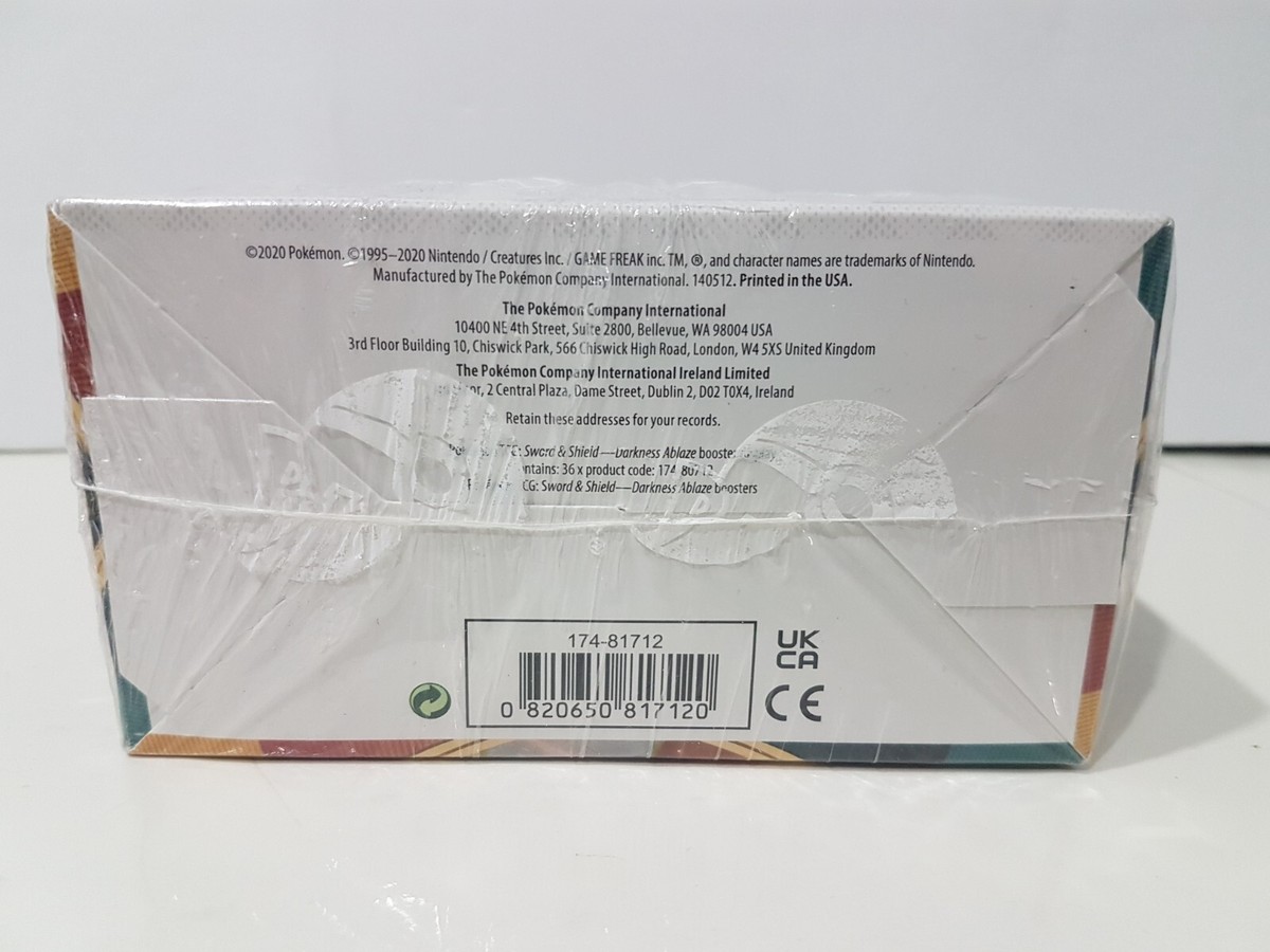 Pokemon TCG: Darkness Ablaze Booster Box [2020] [Brand New!] 1037187595714|  eBay