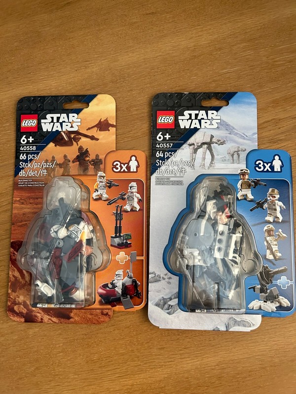 LEGO Star Wars: Clone Command Station (40558) & Defence of Hoth (40557) NEW
