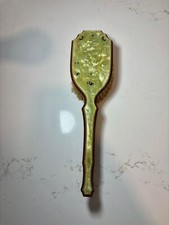 Vintage 1920's Windsor Arch Amerith Celluloid Bakelite Art Deco Vanity Brush