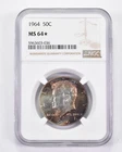 MS64* 1964 Kennedy Half Dollar - Graded NGC AMAZING Tone *8768