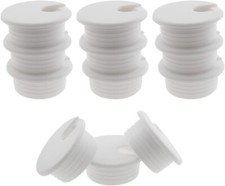 12pcs 11/2inch / 38mm Desk Grommet Wire Cord Cable Grommets Hole Cover For Offic