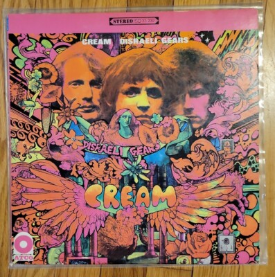 Cream – Disraeli Gears LP Vinyl 1st Stereo Label SD 33 232 Terre