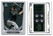 2014 Bowman Chrome Prospects #BCP19 Jordan Patterson Colorado Rockies