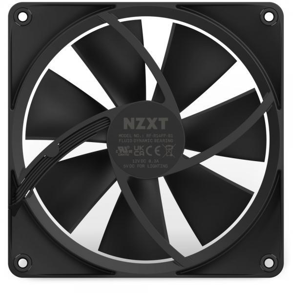 Nzxt F140 Rgb Case Per Computer Ventilatore 14 Cm Nero 1 pz