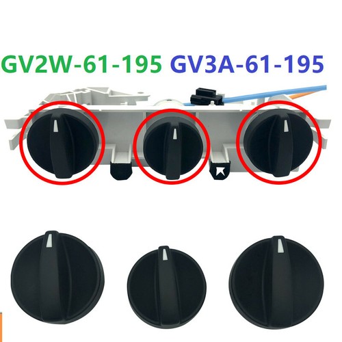 3PCS Quality Heater & A/C Fan Speed Controls Knob Switch GV3A-61-195 For Mazda 6 - Foto 2 di 11