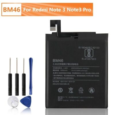 BM46 Replacement Battery For Xiaomi Redmi Note Note Pro 4050