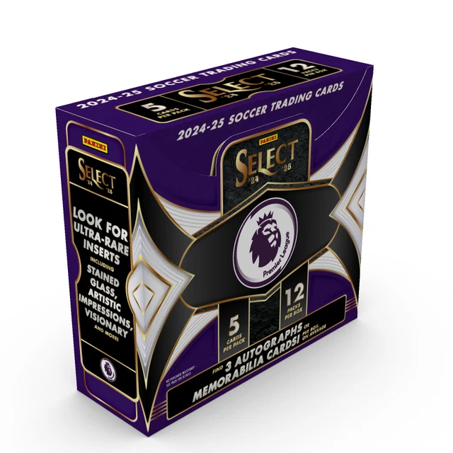 2024/25 Panini Select EPL English Premier League Soccer Hobby Box (&)