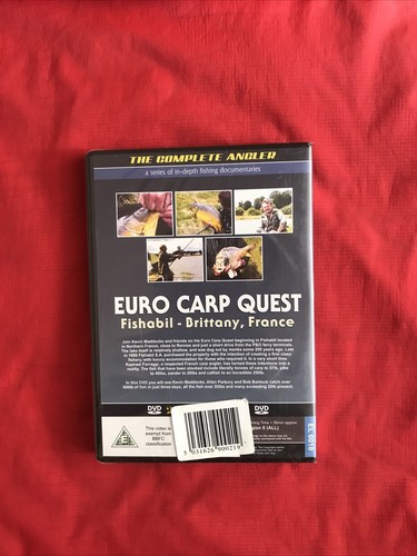 Euro Carp Quest With Kevin Maddocks Brittany France Fishing DVD - Picture 2 of 2