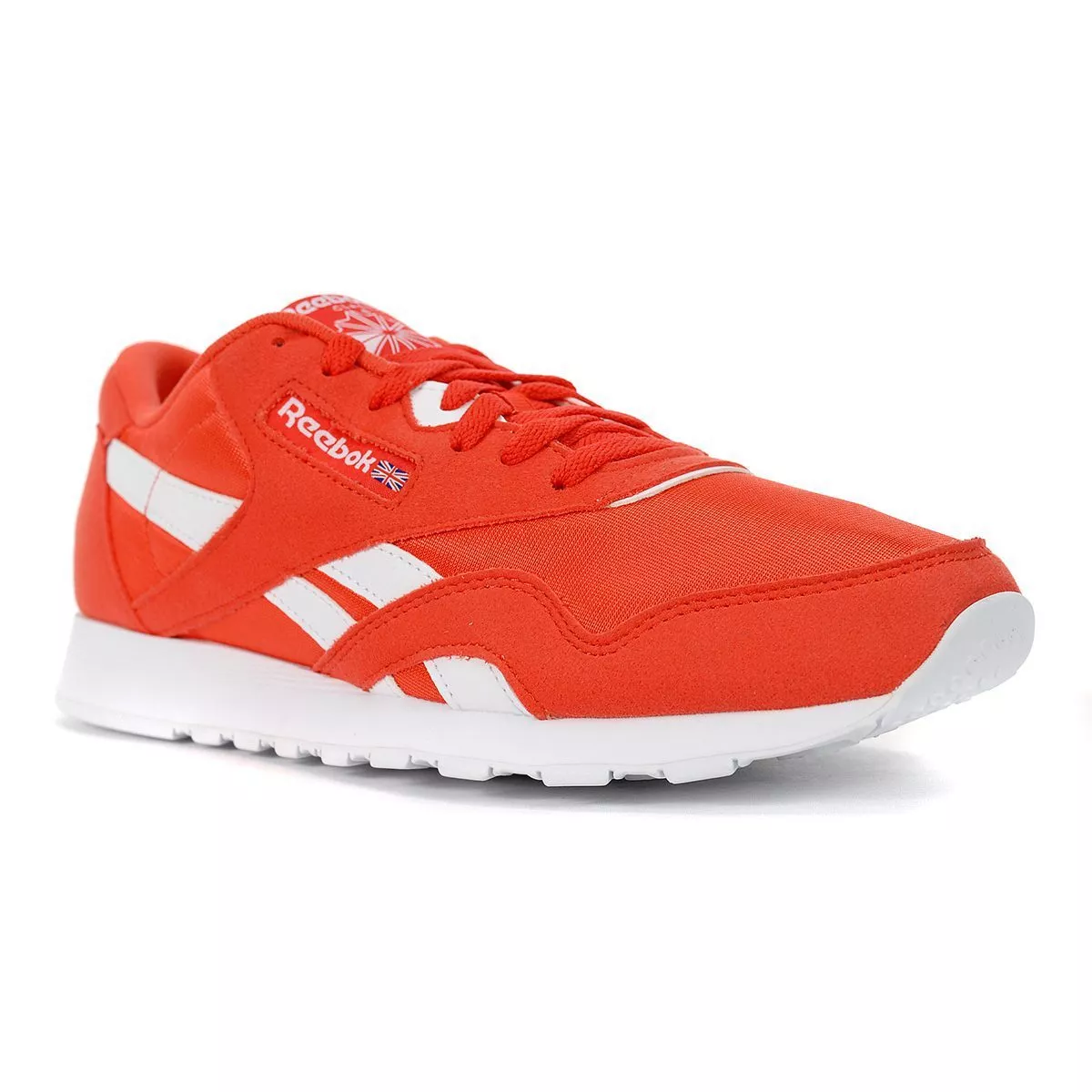 Reebok classic clearance nylon mens orange