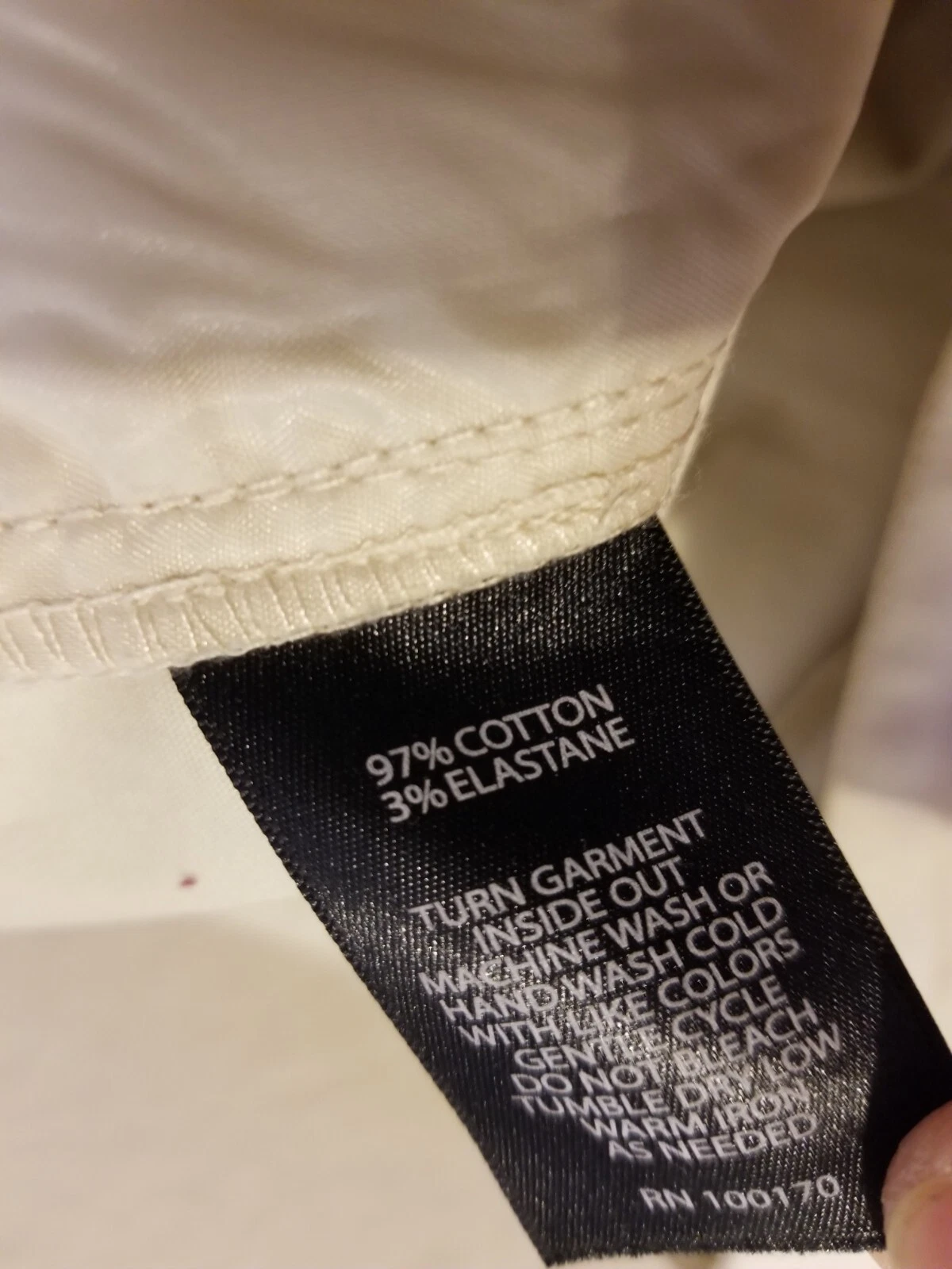 Pantaloni eleganti donna Audrey & Celine kaki 8 cotone chino pantaloni larghi