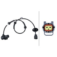 Hella ABS-SENSOR Raddrehzahl Vorne Links Passend FüR Chevrolet Aveo Daewoo Kalos