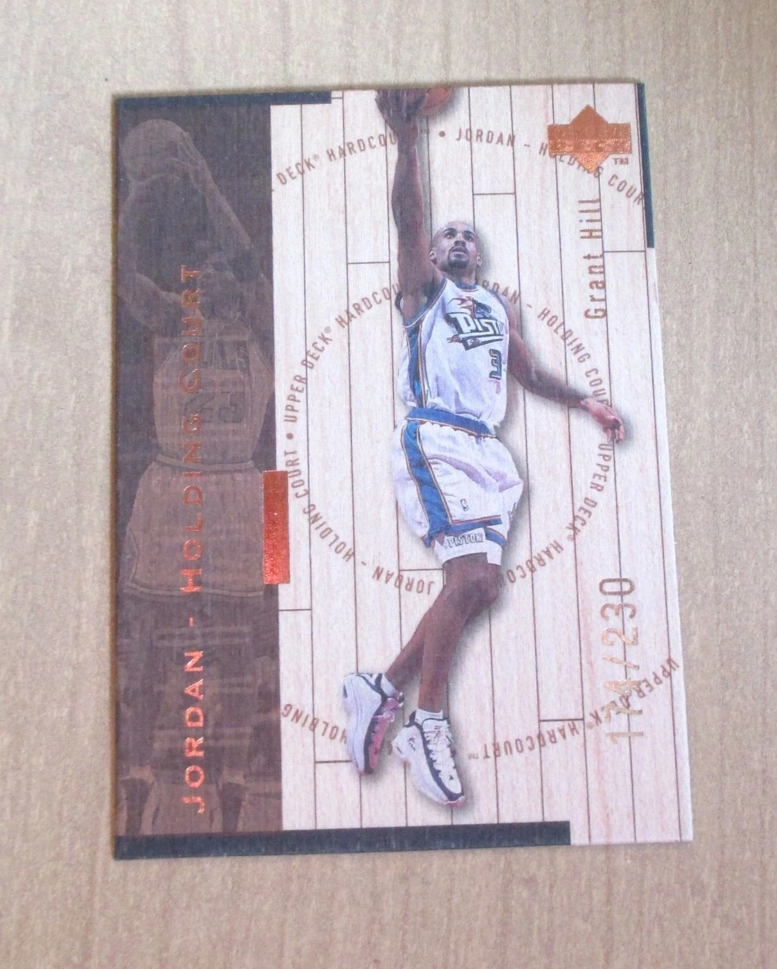 1998-99 Upper Deck Hardcourt Michael Jordan Grant Hill Holding Court 174/230