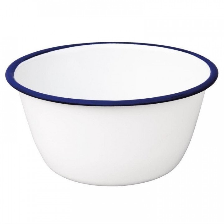 Saladiers en acier émaillé 880 ml grand classique de la vaisselle rétro