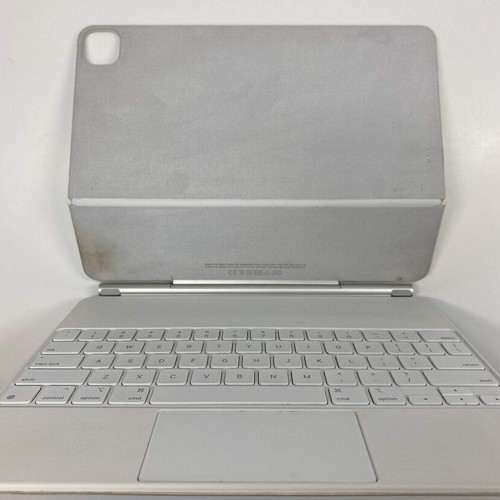 Apple Magic Keyboard per iPad Pro 12,9" custodia folio tastiera bianca A2480 - Foto 6 di 6