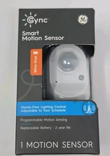 C by GE Wire-Free Battery Powered Smart Motion Sensor NEW closed tear on box See