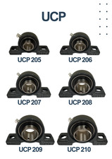 UCP 205–210 Gehäuselager, Stehlager, Lagerbock