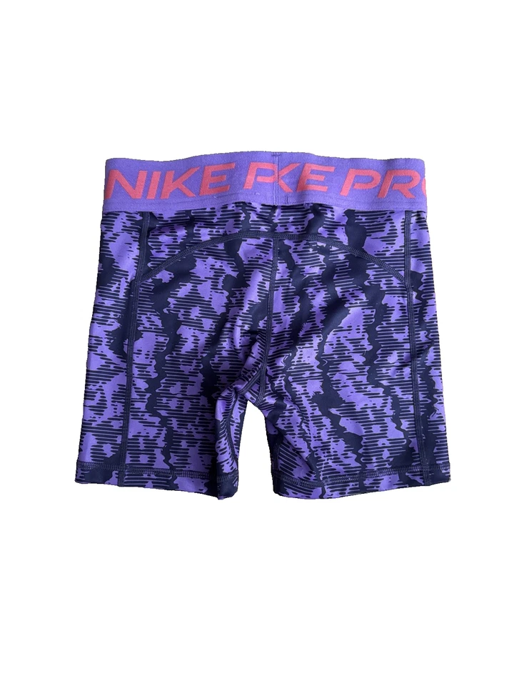 Pantalones Cortos Atléticos de Compresión Nike Pro Dri-Fit Jóvenes Niñas Talla Grande Multiimpresión Foto 2 de 4
