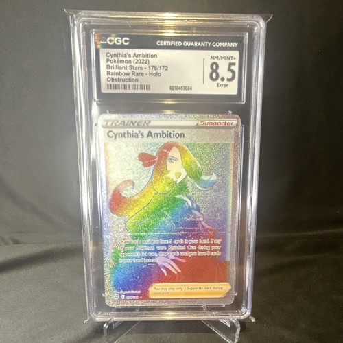 Cynthia's Ambition graded CGC 8.5 for sale on eBay