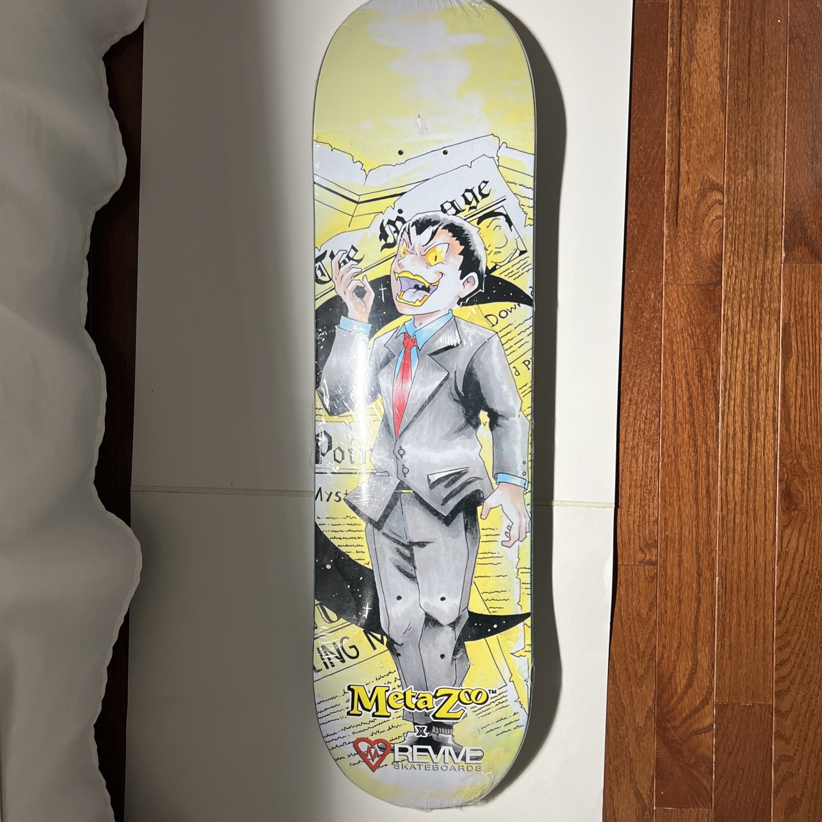 MetaZoo X Revive Nightfall Indrid Cold (Dracula) Skateboard 