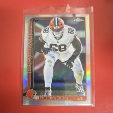 Topps Chrome 2025 Cam Robinson Refractor #124 Cleveland Browns Football