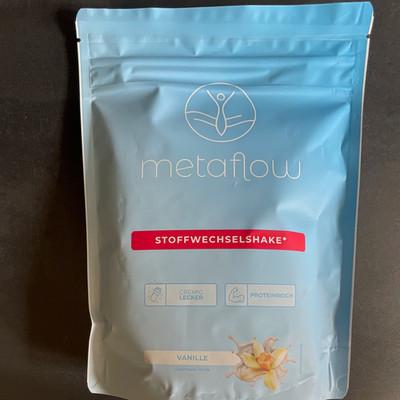 metaflow Stoffwechsel-Shake Vanille proteinreich (Beutel) HNR Metaflow