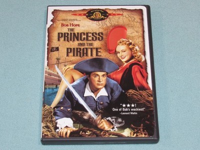 THE PRINCESS AND THE PIRATE (DVD, 2005) ***Rare, OOP!*** Bob Hope (1944)