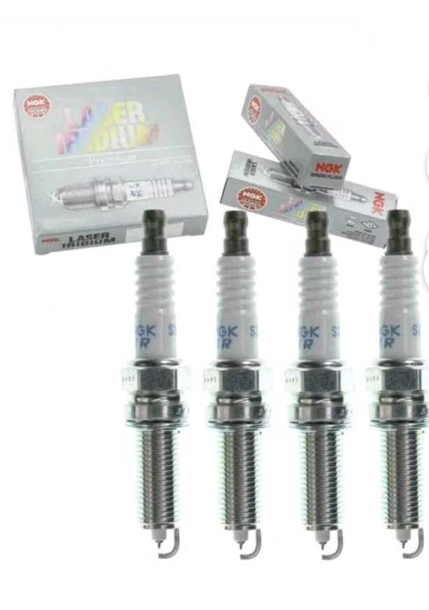 Spark Plug-Laser Iridium High Ignitability NGK SILZKR6B11 x4 4pc 6215