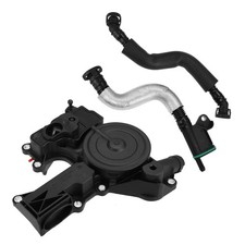 X AUTOHAUX PCV Valve Oil Separator Hose Kit for VW Audi