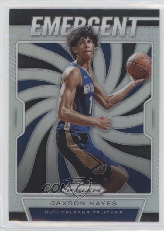 2019-20 Panini Prizm Emergent Silver Prizm Jaxson Hayes #11 Rookie RC 0it8