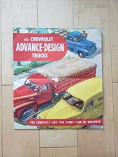 Vintage Original 1950s Chevy Truck Brochure
