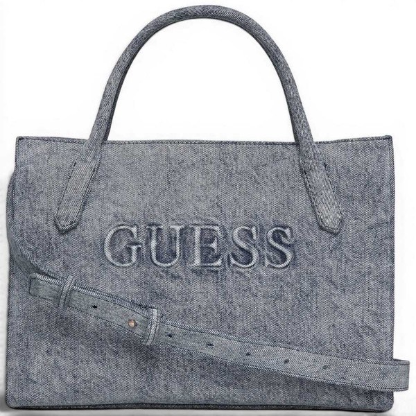 Guess Jodi Tote UmhäNgetasche Damen Denim Aus Baumwollgewebe-image