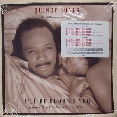 Quincy Jones Featuring Ray Charles And Chaka Khan - I'll Be Good To You (12'', Ma