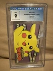 CGC 9 Pikachu Pokémon Snap 1999 Blockbuster Nintendo Off-White Card