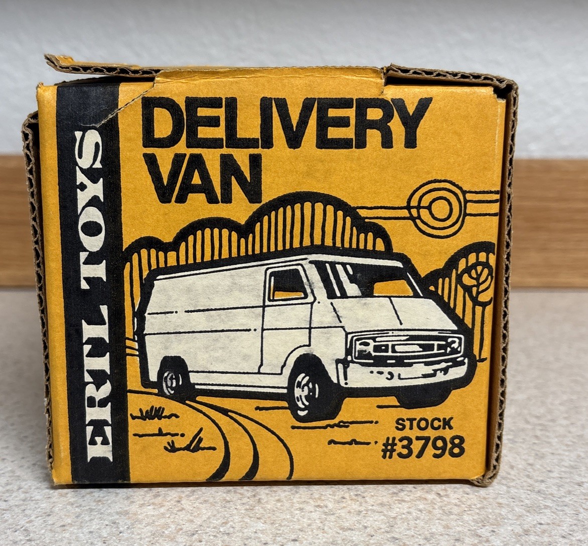 Vintage ERTL TOYS Mountain Bell Metal Toy Pressed Steel Dodge