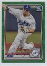 2020 Bowman Draft Green Border 60/99 Landon Knack #BD-52 11bi