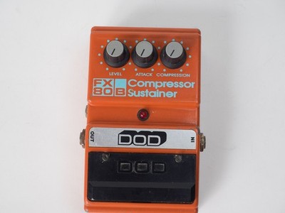 DOD Compressor Sustainer FX80B Late 80's Rare Colorway